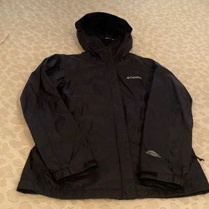 Columbus Black Rain Jacket